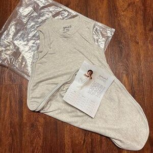NEW Goumi Kids Slumber Sleepbag Storm Gray SZ 0-6 mo Small Baby Sleep Sack Bambo